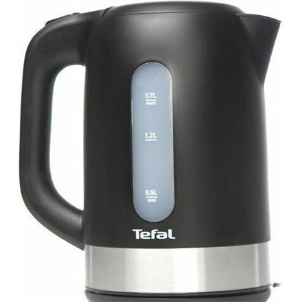 Czajnik elektryczny TEFAL KO330830 o mocy 2400 W i pojemności 1.7 L, wykonany z tworzywa sztucznego, z obrotową podstawą 360°, w Czajnik elektryczny TEFAL KO330830 o mocy 2400 W i pojemności 1.7 L, wykonany z tworzywa sztucznego, z obrotową podstawą 360°, w