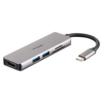 D-Link | 5-in-1 USB-C™ Hub with HDMI and SD/microSD Card Reader | DUB-M530 | USB Type-C D-Link | 5-in-1 USB-C™ Hub with HDMI and SD/microSD Card Reader | DUB-M530 | USB Type-C