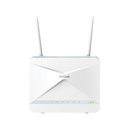 D-Link | AX1500 4G CAT6 Smart Router | G416/E | 802.11ax | 300+1201 Mbit/s | 10/100/1000 Mbit/s | Ethernet LAN (RJ-45) ports 3 | D-Link | AX1500 4G CAT6 Smart Router | G416/E | 802.11ax | 300+1201 Mbit/s | 10/100/1000 Mbit/s | Ethernet LAN (RJ-45) ports 3 |