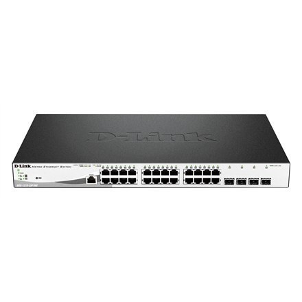 D-Link | Metro Ethernet Switch | DGS-1210-28P/ME | Managed L2 | Rack mountable | 1 Gbps (RJ-45) ports quantity 24 | SFP ports qu D-Link | Metro Ethernet Switch | DGS-1210-28P/ME | Managed L2 | Rack mountable | 1 Gbps (RJ-45) ports quantity 24 | SFP ports qu