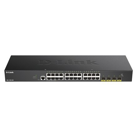 D-Link | Stackable Smart Managed Switch with 10G Uplinks | DGS-1250-28X/E | Web managed | Rackmountable | 10/100 Mbps (RJ-45) po D-Link | Stackable Smart Managed Switch with 10G Uplinks | DGS-1250-28X/E | Web managed | Rackmountable | 10/100 Mbps (RJ-45) po
