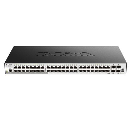 D-Link | Stackable Smart Managed Switch with 10G Uplinks | DGS-1510-52X/E | Managed L2 | Rackmountable | 10/100 Mbps (RJ-45) por D-Link | Stackable Smart Managed Switch with 10G Uplinks | DGS-1510-52X/E | Managed L2 | Rackmountable | 10/100 Mbps (RJ-45) por