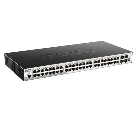 D-Link | Stackable Smart Managed Switch with 10G Uplinks | DGS-1510-52X/E | Managed L2 | Rackmountable | 10/100 Mbps (RJ-45) por D-Link | Stackable Smart Managed Switch with 10G Uplinks | DGS-1510-52X/E | Managed L2 | Rackmountable | 10/100 Mbps (RJ-45) por