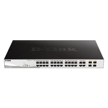 D-Link | Switch | DGS-1210-28MP | Web Management | Rack mountable | 1 Gbps (RJ-45) ports quantity 24 | SFP ports quantity 4 | Po D-Link | Switch | DGS-1210-28MP | Web Management | Rack mountable | 1 Gbps (RJ-45) ports quantity 24 | SFP ports quantity 4 | Po