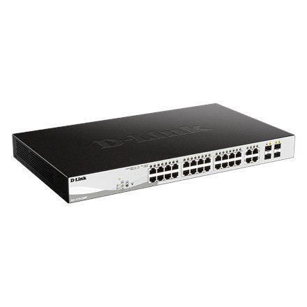 D-Link | Switch | DGS-1210-28MP | Web Management | Rack mountable | 1 Gbps (RJ-45) ports quantity 24 | SFP ports quantity 4 | Po D-Link | Switch | DGS-1210-28MP | Web Management | Rack mountable | 1 Gbps (RJ-45) ports quantity 24 | SFP ports quantity 4 | Po