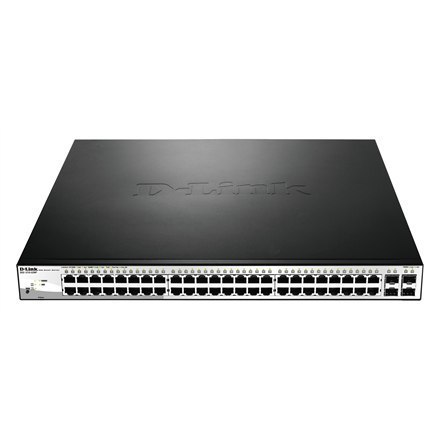 D-Link | Switch | DGS-1210-52MP | Web Management | Rack mountable | 1 Gbps (RJ-45) ports quantity 48 | SFP ports quantity 4 | Po D-Link | Switch | DGS-1210-52MP | Web Management | Rack mountable | 1 Gbps (RJ-45) ports quantity 48 | SFP ports quantity 4 | Po