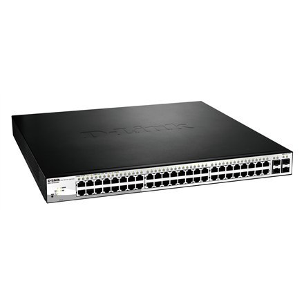 D-Link | Switch | DGS-1210-52MP | Web Management | Rack mountable | 1 Gbps (RJ-45) ports quantity 48 | SFP ports quantity 4 | Po D-Link | Switch | DGS-1210-52MP | Web Management | Rack mountable | 1 Gbps (RJ-45) ports quantity 48 | SFP ports quantity 4 | Po