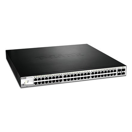 D-Link | Switch | DGS-1210-52MP | Web Management | Rack mountable | 1 Gbps (RJ-45) ports quantity 48 | SFP ports quantity 4 | Po D-Link | Switch | DGS-1210-52MP | Web Management | Rack mountable | 1 Gbps (RJ-45) ports quantity 48 | SFP ports quantity 4 | Po