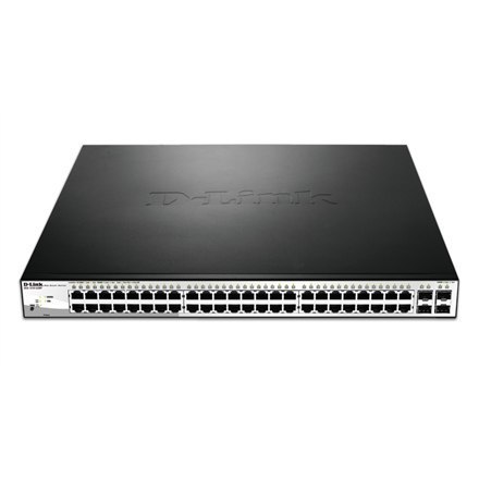 D-Link | Switch | DGS-1210-52MP | Web Management | Rack mountable | 1 Gbps (RJ-45) ports quantity 48 | SFP ports quantity 4 | Po D-Link | Switch | DGS-1210-52MP | Web Management | Rack mountable | 1 Gbps (RJ-45) ports quantity 48 | SFP ports quantity 4 | Po