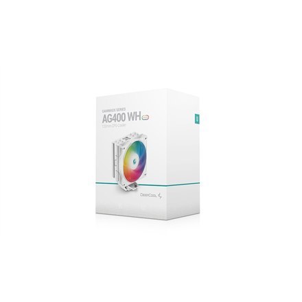 Deepcool | AG400 WH ARGB | White | Intel, AMD | CPU Air Cooler