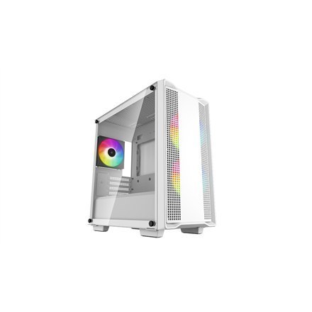 Deepcool | ARGB Micro-ATX CASE | CC360 | White | Mini-ITX / Micro-ATX | Power supply included No | ATX PS2 （maximum length: 160m