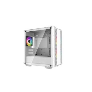 Deepcool | ARGB Micro-ATX CASE | CC360 | White | Mini-ITX / Micro-ATX | Power supply included No | ATX PS2 （maximum length: 160m