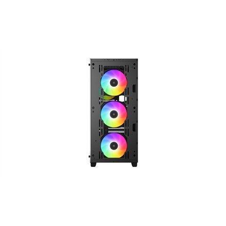 Deepcool | CC560 (with 4pcs ARGB Fans) | Side window | Black | Mid-Tower | Power supply included No | ATX PS2