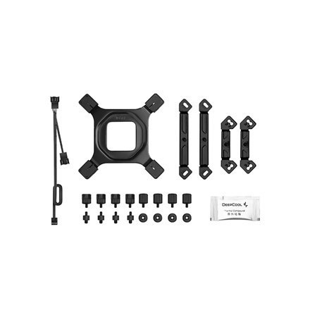 Deepcool | CPU Cooler | AG620 BK ARGB | Black | Intel, AMD Deepcool | CPU Cooler | AG620 BK ARGB | Black | Intel, AMD