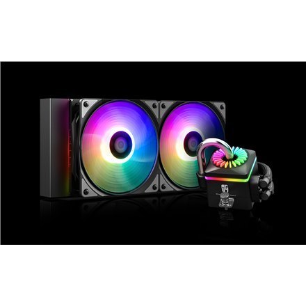 Deepcool | CPU Liquid Cooler | CAPTAIN 240PRO V2 | Aluminium/Black | W Deepcool | CPU Liquid Cooler | CAPTAIN 240PRO V2 | Aluminium/Black | W