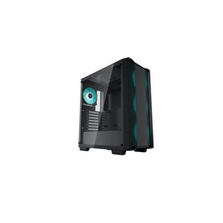 Deepcool | Fits up to size " | MID TOWER CASE (with four LED fans of Marrs Green) | CC560 | Side window | Black | Mid-Tower |