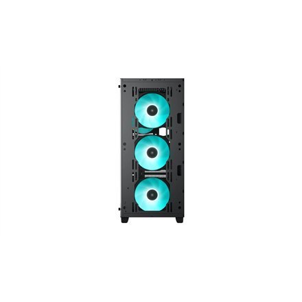 Deepcool | Fits up to size " | MID TOWER CASE (with four LED fans of Marrs Green) | CC560 | Side window | Black | Mid-Tower |