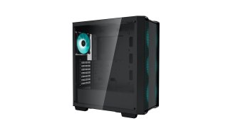 Deepcool | Fits up to size " | MID TOWER CASE (without fans) | CC560 | Side window | Black | Mid-Tower | Power supply included