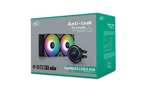 Deepcool | GAMMAXX L240 A-RGB | CPU Liquid Cooler | Intel, AMD Deepcool | GAMMAXX L240 A-RGB | CPU Liquid Cooler | Intel, AMD