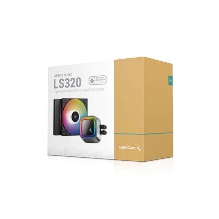 Deepcool | LS320 A-RGB | CPU Liquid Cooler | Black | Intel, AMD Deepcool | LS320 A-RGB | CPU Liquid Cooler | Black | Intel, AMD