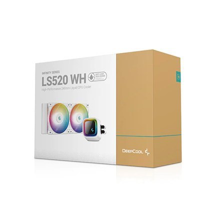Deepcool | LS520 A-RGB | CPU Liquid Cooler | White | Intel, AMD Deepcool | LS520 A-RGB | CPU Liquid Cooler | White | Intel, AMD