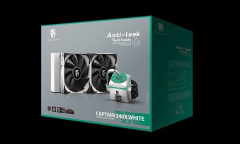 Deepcool | Liquid cpu cooler | CAPTAIN 240X WHITE | White Deepcool | Liquid cpu cooler | CAPTAIN 240X WHITE | White