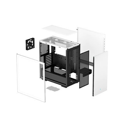 Deepcool | MID TOWER CASE | CH510 | Side window | White | Mid-Tower | Power supply included No | ATX PS2 Deepcool | MID TOWER CASE | CH510 | Side window | White | Mid-Tower | Power supply included No | ATX PS2