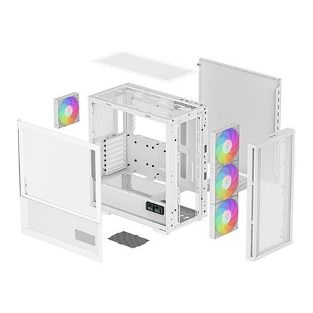 Deepcool | MID TOWER CASE | CH560 Digital | Side window | White | Mid-Tower | Power supply included No | ATX PS2 Deepcool | MID TOWER CASE | CH560 Digital | Side window | White | Mid-Tower | Power supply included No | ATX PS2