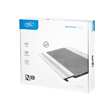 Deepcool | N8 black | Notebook cooler up to 17" | 380X278X55mm mm | 1244g g Deepcool | N8 black | Notebook cooler up to 17" | 380X278X55mm mm | 1244g g