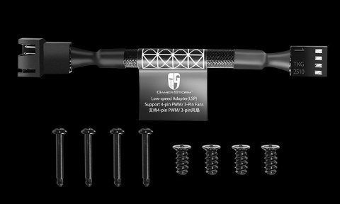 Deepcool | Radiator Fan | TF120S BLACK | Black Deepcool | Radiator Fan | TF120S BLACK | Black
