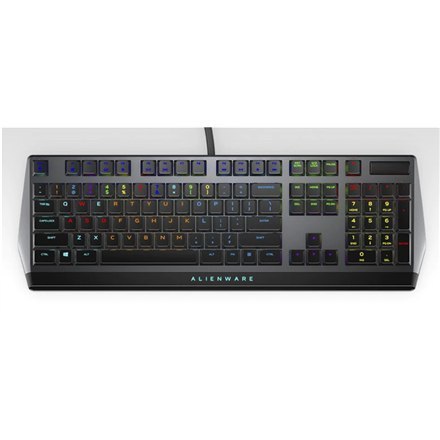 Dell | English | Numeric keypad | AW510K | Mechanical Gaming Keyboard | Alienware Gaming Keyboard | RGB LED light | PL | Dark Gr Dell | English | Numeric keypad | AW510K | Mechanical Gaming Keyboard | Alienware Gaming Keyboard | RGB LED light | PL | Dark Gr