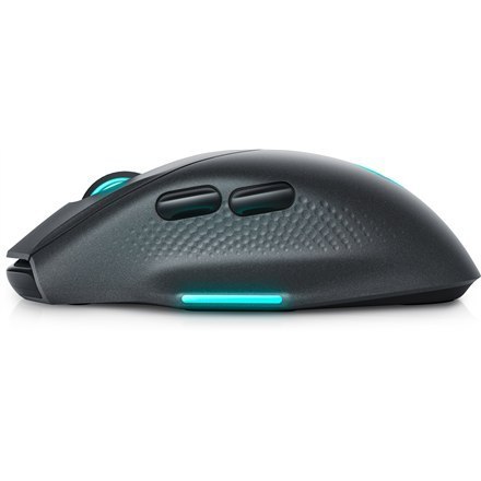 Dell | Gaming Mouse | AW620M | Wired/Wireless | Alienware Wireless Gaming Mouse | Dark Side of the Moon Dell | Gaming Mouse | AW620M | Wired/Wireless | Alienware Wireless Gaming Mouse | Dark Side of the Moon