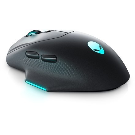Dell | Gaming Mouse | AW620M | Wired/Wireless | Alienware Wireless Gaming Mouse | Dark Side of the Moon Dell | Gaming Mouse | AW620M | Wired/Wireless | Alienware Wireless Gaming Mouse | Dark Side of the Moon