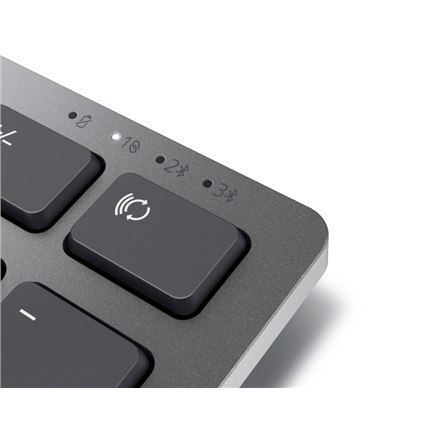 Dell | Keyboard | KB700 | Keyboard | Wireless | US | m | Titan Gray | 2.4 GHz, Bluetooth 5.0 | g Dell | Keyboard | KB700 | Keyboard | Wireless | US | m | Titan Gray | 2.4 GHz, Bluetooth 5.0 | g