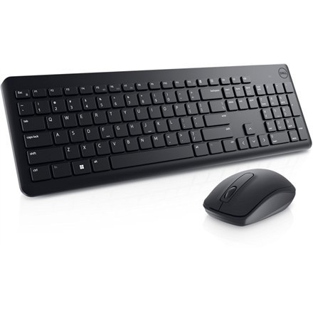 Dell | Klawiatura i mysz | KM3322W | Zestaw klawiatury i myszy | Bezprzewodowy | Baterie w zestawie | RU | Czarny | Połączenie b Dell | Klawiatura i mysz | KM3322W | Zestaw klawiatury i myszy | Bezprzewodowy | Baterie w zestawie | RU | Czarny | Połączenie b
