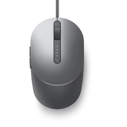 Dell | Mysz laserowa | MS3220 | przewodowa | przewodowa - USB 2.0 | Titan Grey Dell | Mysz laserowa | MS3220 | przewodowa | przewodowa - USB 2.0 | Titan Grey