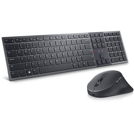 Dell | Premier Collaboration Keyboard and Mouse | KM900 | Keyboard and Mouse Set | Wireless | US | Graphite | USB-A | Wireless c Dell | Premier Collaboration Keyboard and Mouse | KM900 | Keyboard and Mouse Set | Wireless | US | Graphite | USB-A | Wireless c