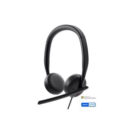 Dell Headset WH3024 Built-in microphone USB-C, USB-A Black Dell Headset WH3024 Built-in microphone USB-C, USB-A Black