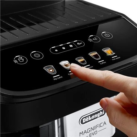 Delonghi | Automatyczny ekspres do kawy | ECAM290.61.B Magnifica Evo | Ciśnienie pompy 15 bar | Wbudowany spieniacz do mleka | A Delonghi | Automatyczny ekspres do kawy | ECAM290.61.B Magnifica Evo | Ciśnienie pompy 15 bar | Wbudowany spieniacz do mleka | A