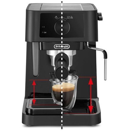 Delonghi | Coffee Maker | Pump pressure 15 bar | EC230 | Built-in milk frother | Semi-automatic | 1100 W | L | 360° rotational b Delonghi | Coffee Maker | Pump pressure 15 bar | EC230 | Built-in milk frother | Semi-automatic | 1100 W | L | 360° rotational b