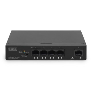 Digitus | 4 Port Gigabit PoE Switch | DN-95330-1 | Unmanaged | Desktop | 10/100 Mbps (RJ-45) ports quantity | 1 Gbps (RJ-45) por