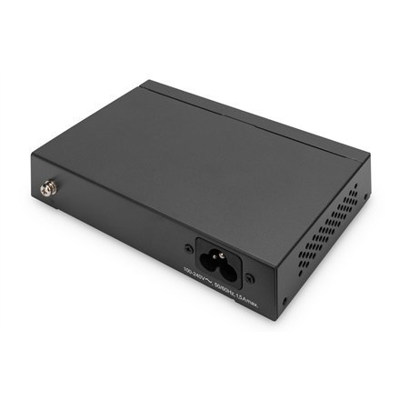 Digitus | 4 Port Gigabit PoE Switch | DN-95330-1 | Unmanaged | Desktop | 10/100 Mbps (RJ-45) ports quantity | 1 Gbps (RJ-45) por Digitus | 4 Port Gigabit PoE Switch | DN-95330-1 | Unmanaged | Desktop | 10/100 Mbps (RJ-45) ports quantity | 1 Gbps (RJ-45) por