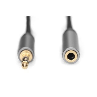 Digitus | Audio cable | Male | Mini-phone stereo 3.5 mm | Mini-phone stereo 3.5 mm | Black | 1.8 m