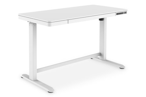 Digitus | Biurko z elektryczną regulacją wysokości | 72 - 121 cm | Maksymalne obciążenie 50 kg | Metal | Biały Digitus | Biurko z elektryczną regulacją wysokości | 72 - 121 cm | Maksymalne obciążenie 50 kg | Metal | Biały