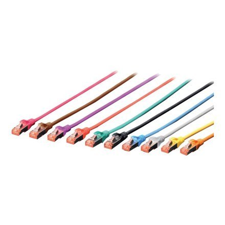 Digitus | CAT 6 S/FTP | Kabel krosowy | Długość 10 m | Szary Digitus | CAT 6 S/FTP | Kabel krosowy | Długość 10 m | Szary