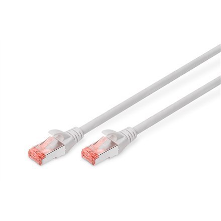 Digitus | CAT 6 S/FTP | Kabel krosowy | Długość 10 m | Szary Digitus | CAT 6 S/FTP | Kabel krosowy | Długość 10 m | Szary