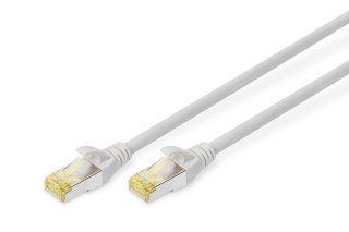 Digitus | CAT 6a | Patch cable | Shielded foiled twisted pair (SFTP) | Male | RJ-45 | Male | RJ-45 | Grey | 0.5 m