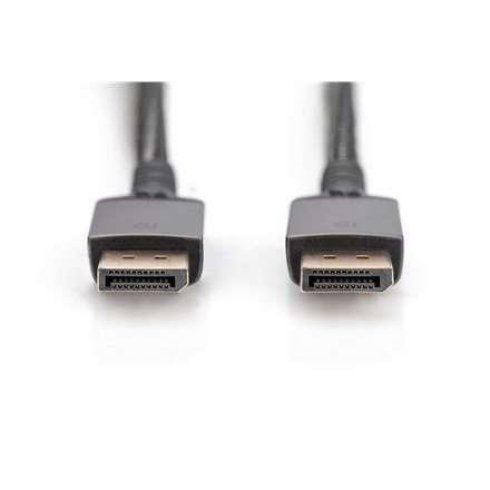 Digitus | DisplayPort cable | Male | 20 pin DisplayPort | Male | 20 pin DisplayPort | 3 m | Black Digitus | DisplayPort cable | Male | 20 pin DisplayPort | Male | 20 pin DisplayPort | 3 m | Black
