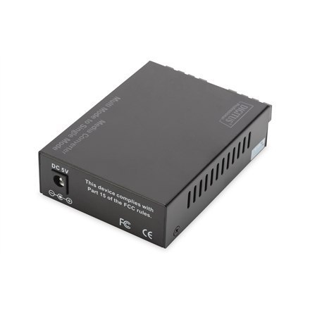 Digitus | Fast Ethernet Media Converter Multi- to Singlemode SC to SC, Wavelenth 1310nm | DN-82024 | SC | SC Digitus | Fast Ethernet Media Converter Multi- to Singlemode SC to SC, Wavelenth 1310nm | DN-82024 | SC | SC