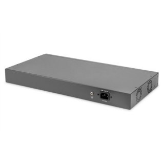 Digitus | Fast Ethernet PoE Switch 24-port PoE + 2 Combo, 370W PoE | DN-95343 | Unmanaged | Desktop | 10/100 Mbps (RJ-45) ports